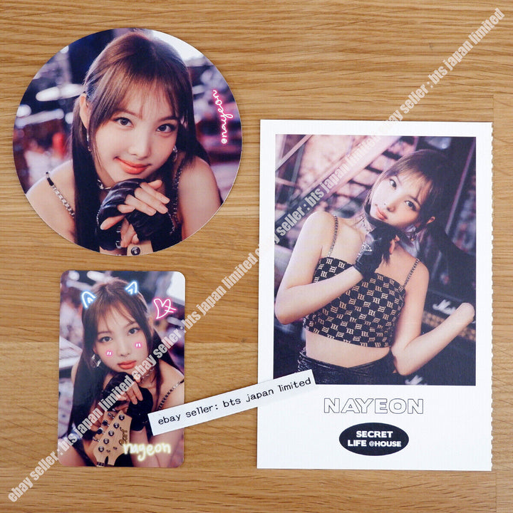 Conjunto de tarjetas fotográficas oficiales de TWICE SALUDOS DE TEMPORADA 2023 VIDA SECRETA EN CASA 