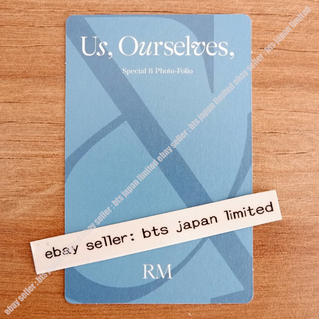 BTS - Special 8 Photo-Folio Us, Ourselves, and BTS WE Official Photocard