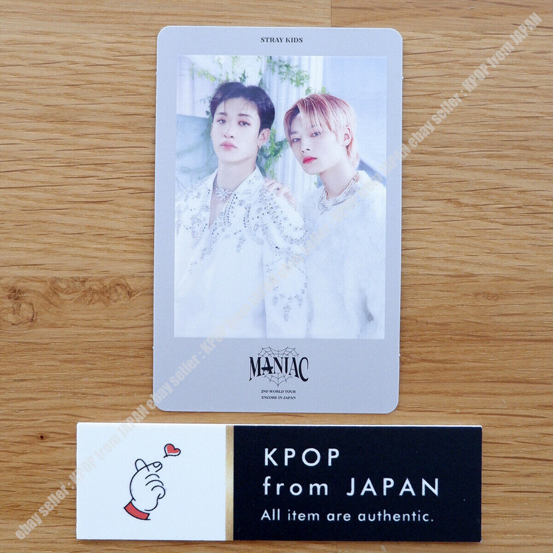 Stray Kids 2nd World Tour "MANIAC" ENCORE in JAPAN Official photocard B MD