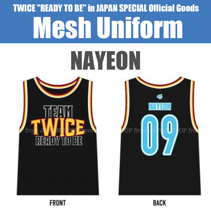 PRE TWICE 5TH WORLD TOUR 'READY TO BE' in JAPAN SPECIAL Official MD Mesh Uniform