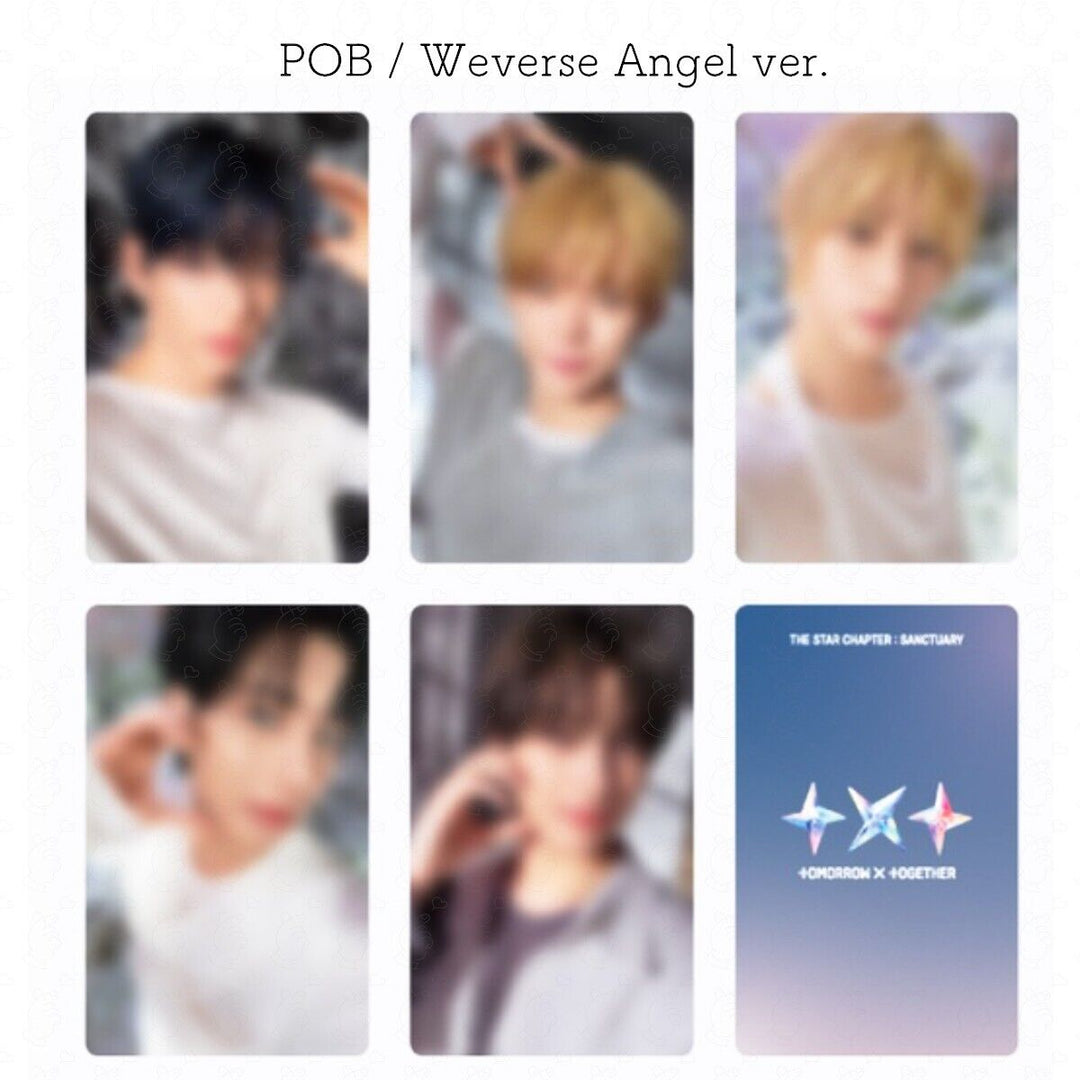 TXT THE STAR CHAPTER SANCTUARY ALBUM JAPAN POB LUCKY DRAW PHOTOCARD WEVERSE