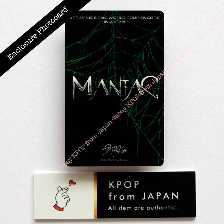 Stray Kids Blu-ray MANIAC ENCORE in JAPAN SONY Tower record HMV Photocard