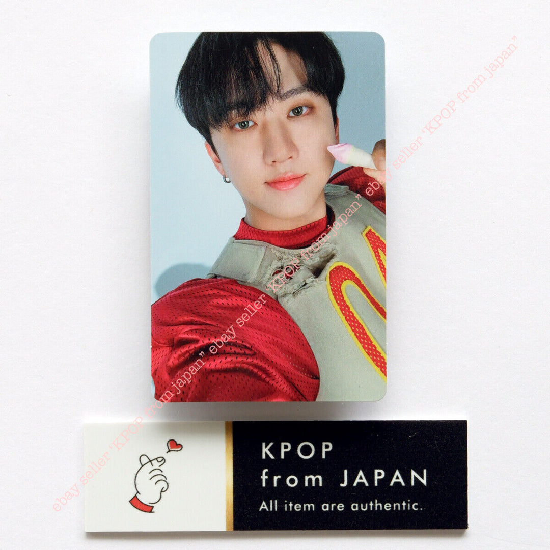 Changbin Stray Kids Social Path Tarjeta fotográfica oficial JAPAN POB FC Tarjeta fotográfica Fan 