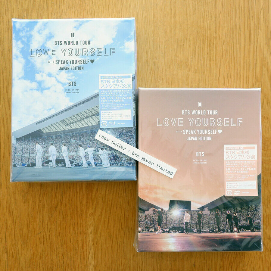 Unopened BTS WORLD TOUR LOVE YOURSELF SPEAK YOURSELF JAPAN EDITION Blu –  world-store