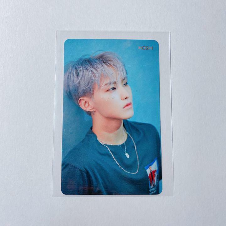 SEVENTEEN OFFICIAL FALLIN' FLOWER HMV LIMITED Photocard BLUE Ver.