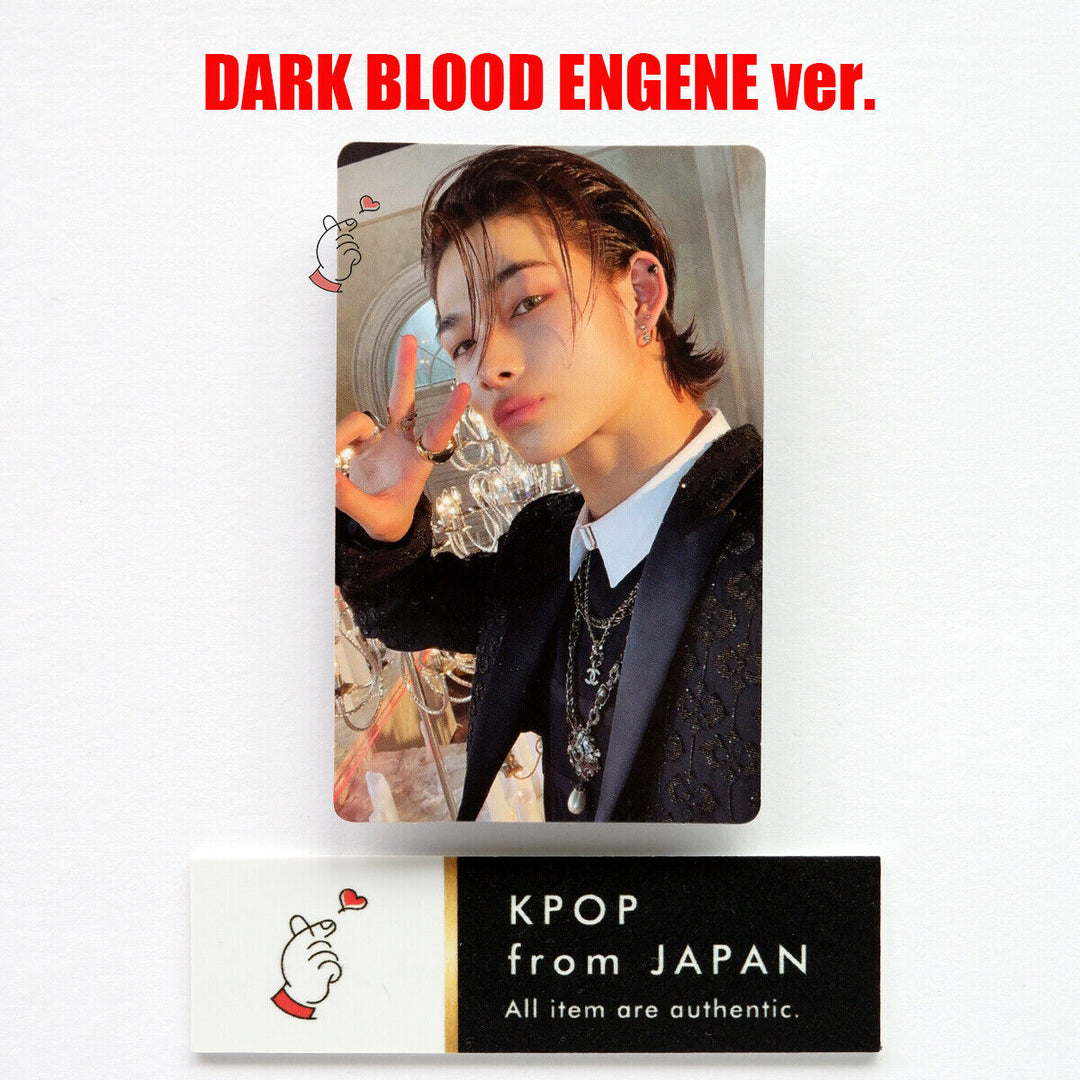 ENHYPEN DARK BLOOD ENGENE ver Official Photocard JUNGWON SUNGHOON HEESEUNG SUNOO