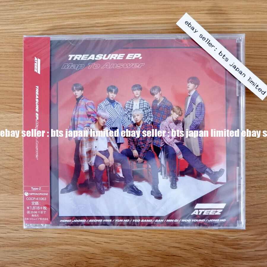 ATEEZ OFFICIAL TREASURE EP. Map To Answer A , Z CD