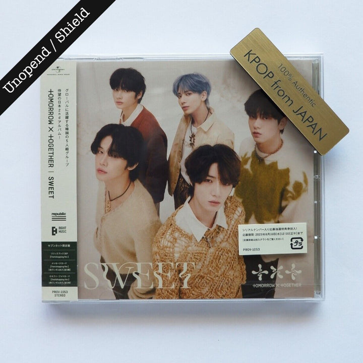 Unopened TXT SWEET 7net Limited ver. Japan Album seven net TOMORROW x TOGETHER