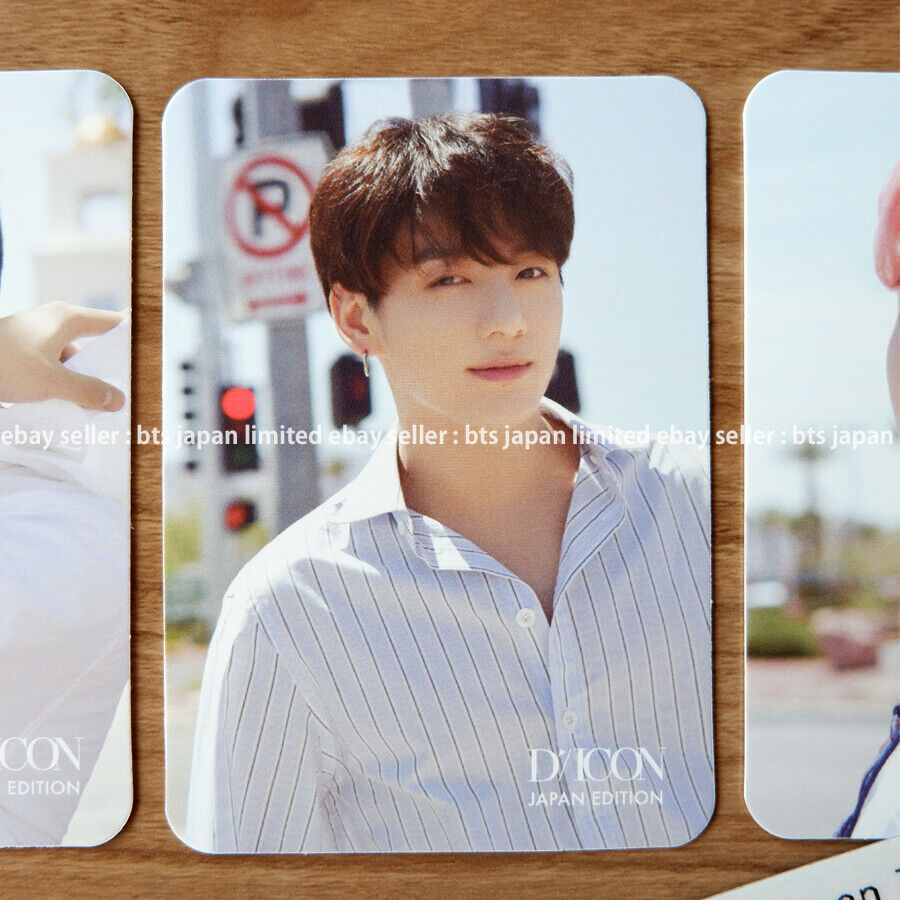 BTS DICON Vol.2 DETRÁS de Japón Edición especial Photocard Tarjeta fotográfica PC 