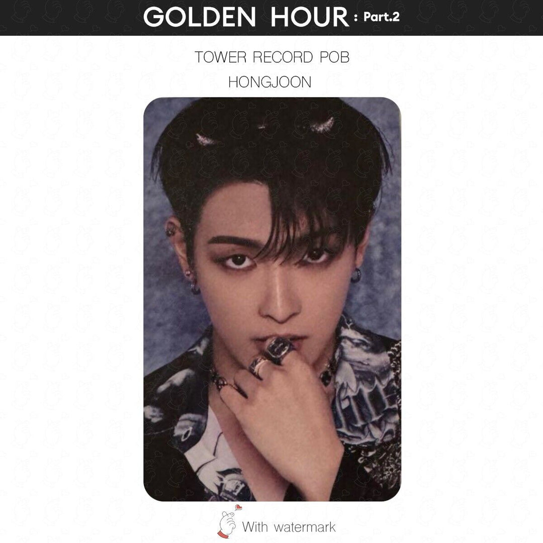 ATEEZ GOLDEN HOUR Part.2 JAPAN STORE BENEFIT POB PHOTOCARD JPFC UMS HMV pt2