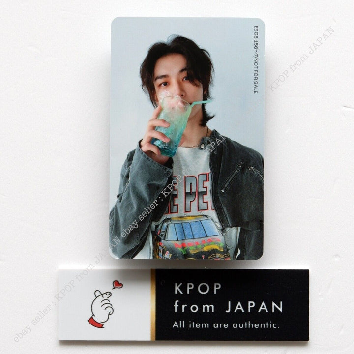 Hyunjin Stray Kids Social Path Tarjeta fotográfica oficial JAPAN POB FC Tarjeta fotográfica Fan 