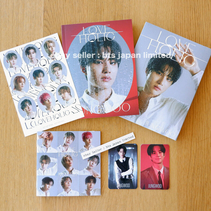 NCT 127 LOVEHOLIC + Official 2 Photo card set TAEYONG MARK HAECHAN YUTA JAEHYUN