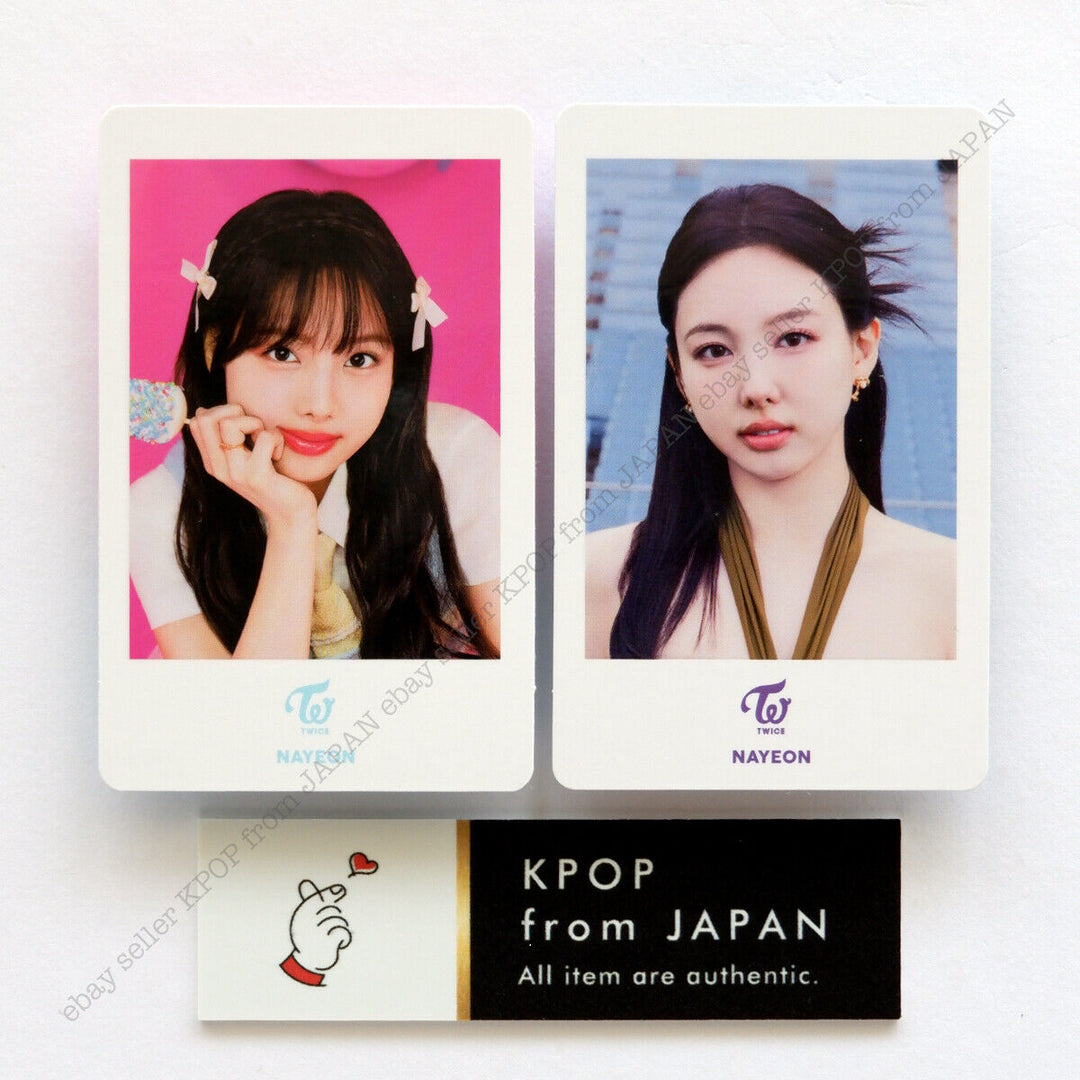 TWICE POP UP + Tarjeta fotográfica oficial Hare Hare mina sana momo nayeon chaeyoung 