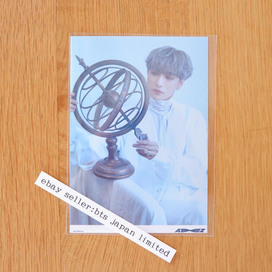 ATEEZ Into the A to Z Official Family mart ver. Tarjeta fotográfica con fotografía limitada 