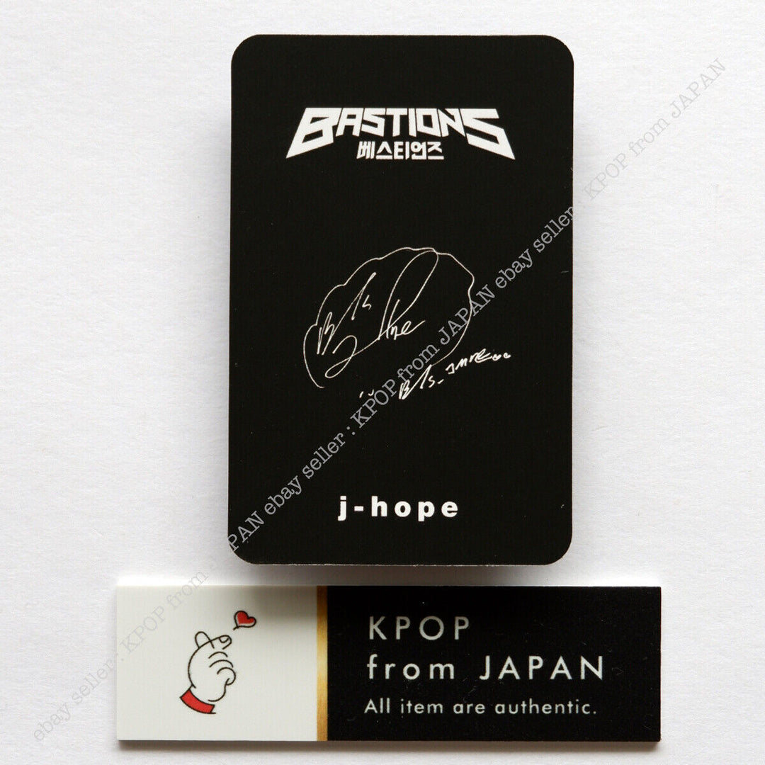 BTS BASTIONS Japan limited Official Photocard set JIN SUGA JIMIN V JUNG KOOK