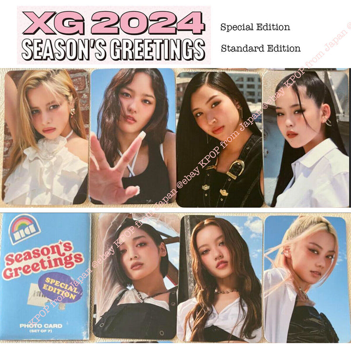 XG 2024 SEASON'S GREETINGS Special Standard Photocard Juria Hinata Jurin Cocona