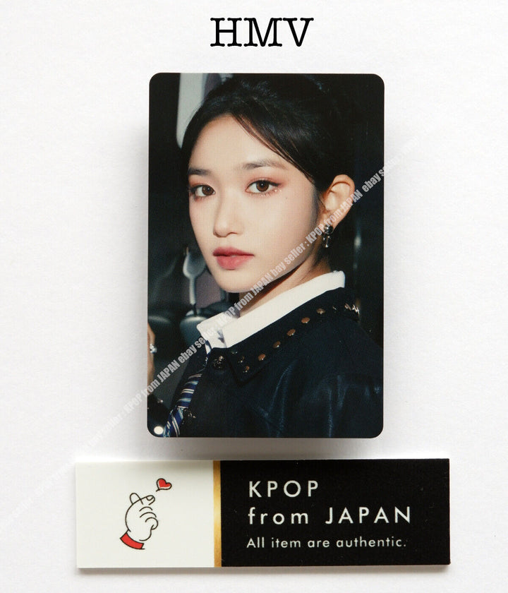 IVE WAVE Japón POB Lucky Draw tarjeta fotográfica oficial Registro de la Torre HMV WONYOUNG YUJIN 