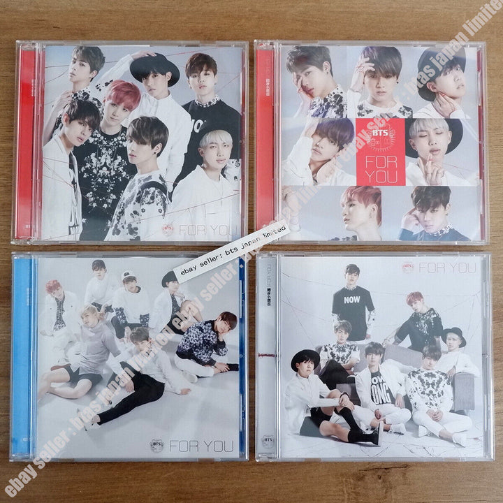 BTS FOR YOU Official Japanese Ver. Limited Edition A B 1st Anniversary CD DVD