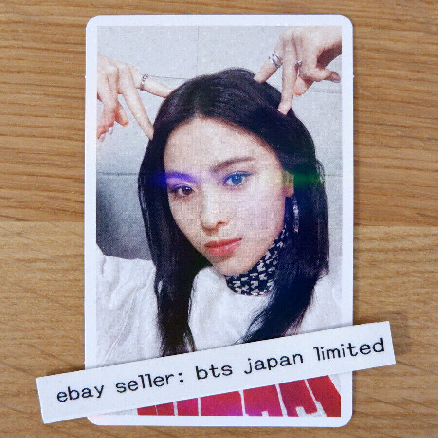 ITZY Ryujin Voltaje Tarjeta fotográfica oficial Tarjeta fotográfica AB Normal Japón FC MIDZY Fan 