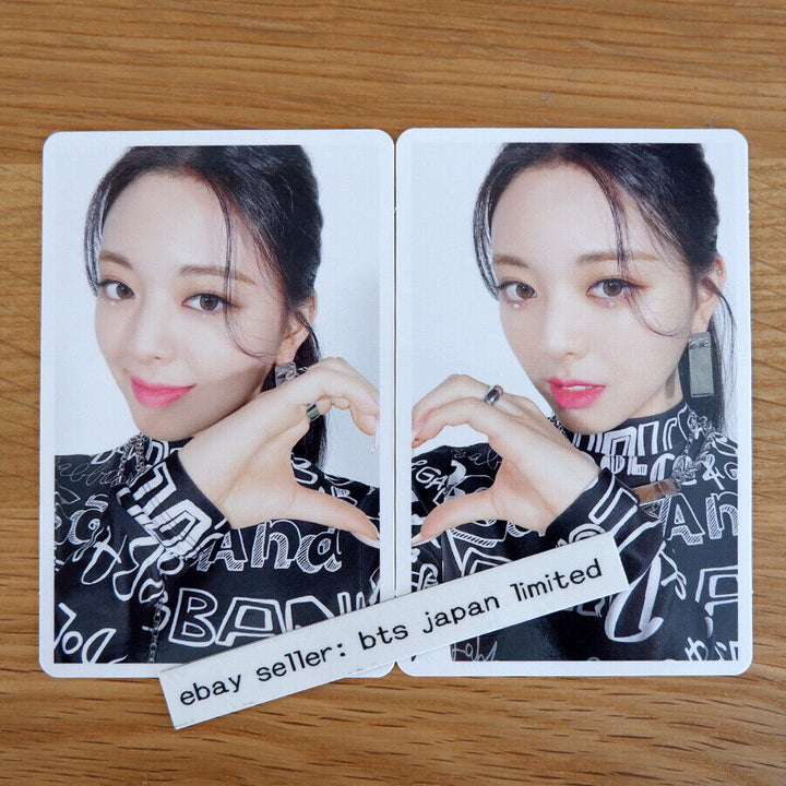 ITZY Yuna IT'z Tarjeta fotográfica oficial Tarjeta fotográfica AB 1st Limited Japan PC 