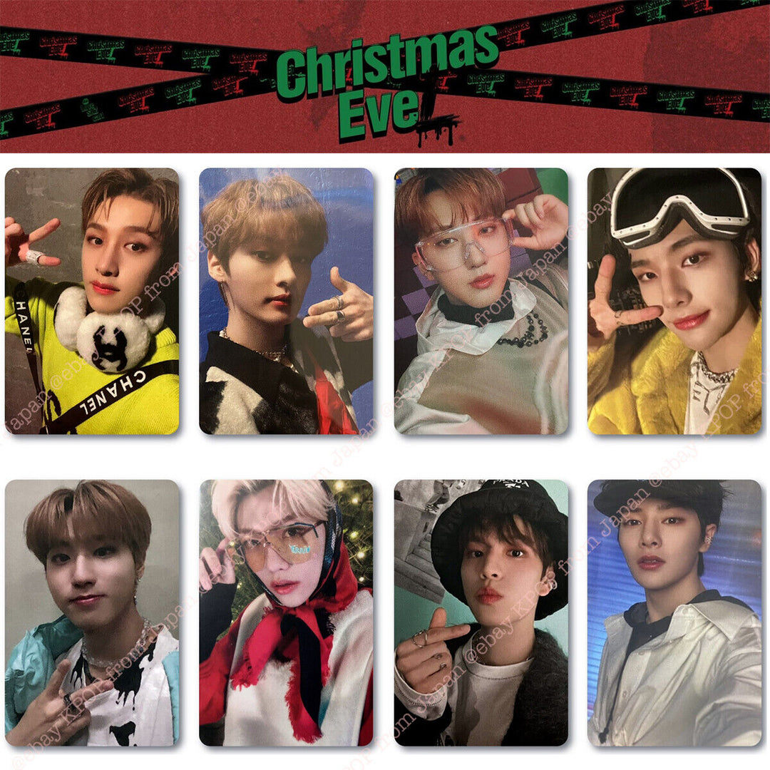 Stray Kids Christmas Evel SUBK SHOP Exclusive Official Photocard Xmas Photo card