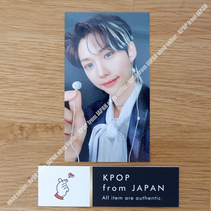 Felix Stray Kids THE SOUND Tarjeta fotográfica oficial JAPAN POB FC Fanclub Tarjeta fotográfica PC 