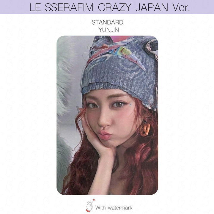 LE SSERAFIM CRAZY JAPAN ver. ALBUM POB LUCKY DRAW PHOTOCARD WEVERSE UMS HMV UNIT