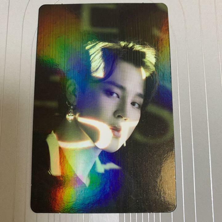 BTS JIMIN CLUE ROUTE HOLOGRAM MAP OF THE SOUL MOS ONE CONCEPT BOOK Photo card