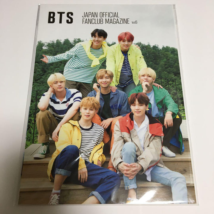 Revista oficial del club de fans de BTS Japón vol. 1 2 3 4 5 6 7 8 9 10 EJÉRCITO Club de fans JPFC 