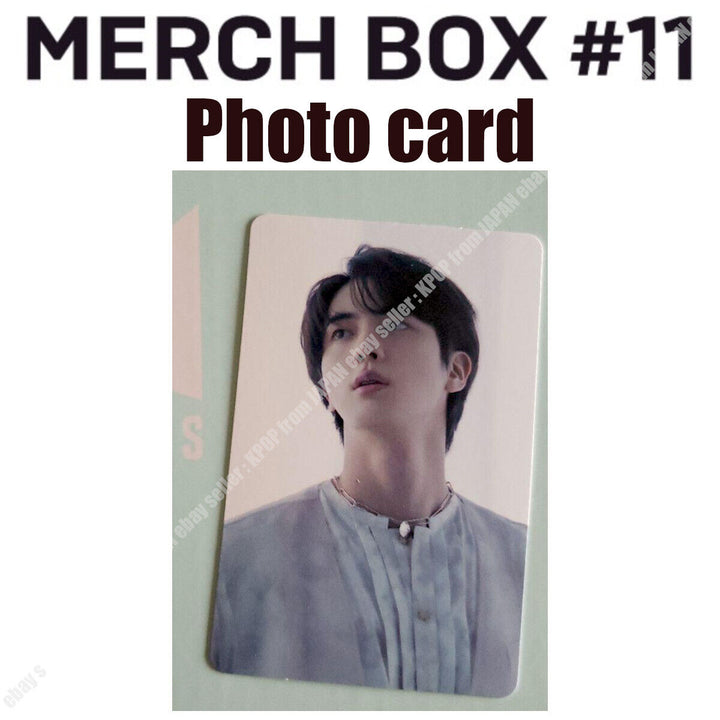 BTS MERCH BOX #11 Tarjeta fotográfica oficial PC 7 RM JIN SUGA J-HOPE JIMIN V JUNGKOOK 