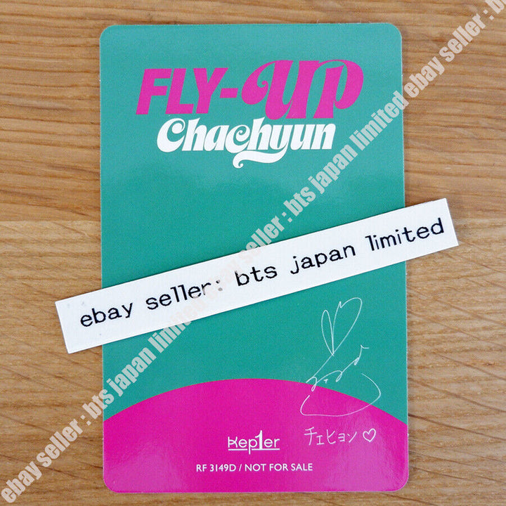 Kep1er Chaehyun FLY UP Official Photocard Hologram Tower Records Kep1ian FC PC