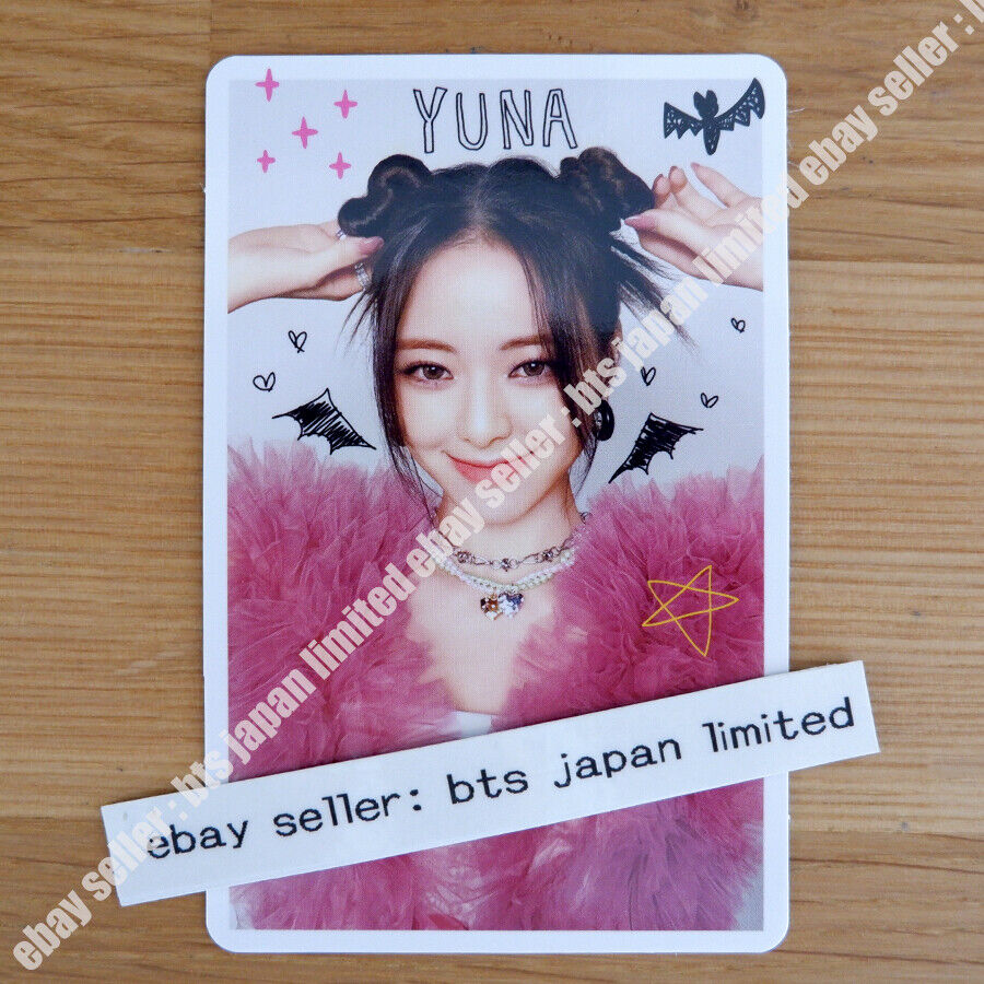 ITZY Yuna Blah Blah Blah Photocard A B Normal Japan FC MIDZY Photo card