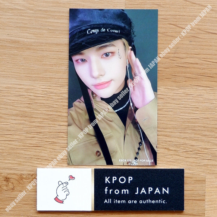 Hyunjin Stray Kids THE SOUND Official Photocard JAPAN POB FC Fanclub Photo card