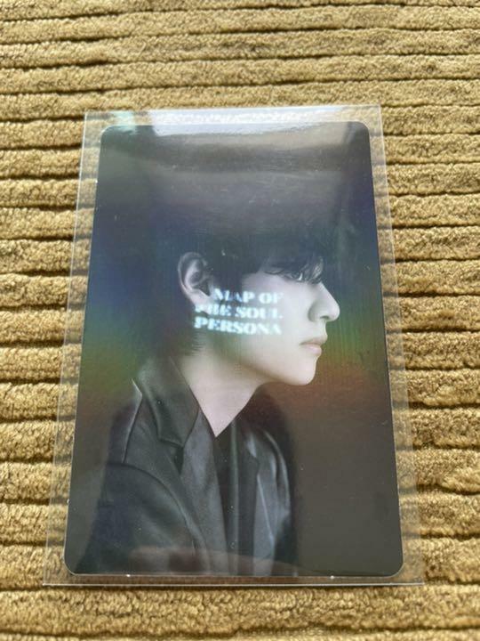 BTS V Taehyung CLUE ROUTE HOLO MAP OF THE SOUL MOS ONE CONCEPT BOOK Photo card