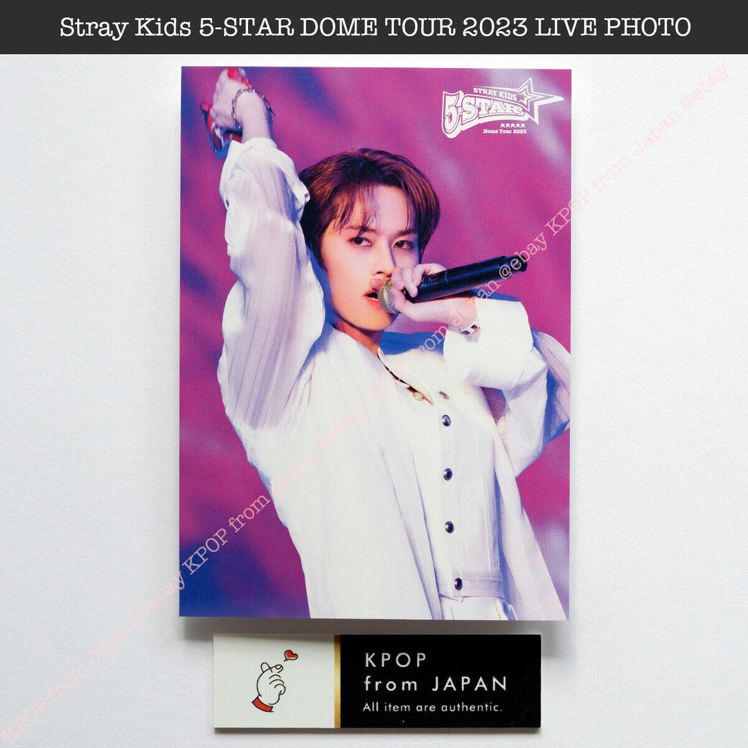 Stray Kids 5-STAR DOME TOUR 2023 LIVE Photo Photocard Bang chan Lee know Hyunjin