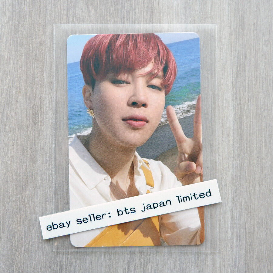 BTS JIMIN Butter Tarjeta fotográfica oficial Cream Peaches Club de fans Selfie PC 