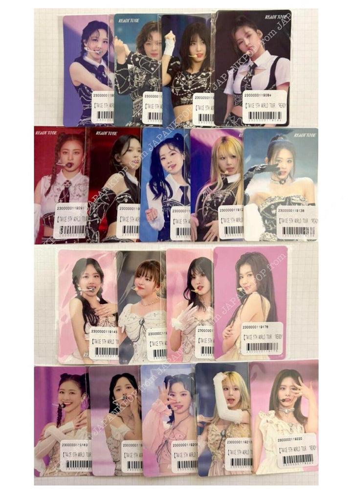 TWICE Japan Online Lottery Official Sticker 5th WORLD TOUR READY TO BE in Japan