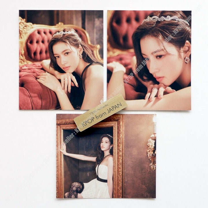 SANA MISAMO Masterpiece Solo CD + DVD + Photocard Postal Polaroid set TWICE 