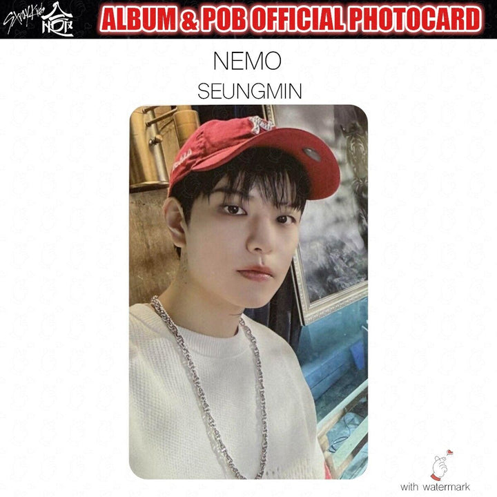 STRAY KIDS SKZHOP HIPTAPE 合 HOP ALBUM PHOTO CARD JAPAN POB LUCKY DRAW