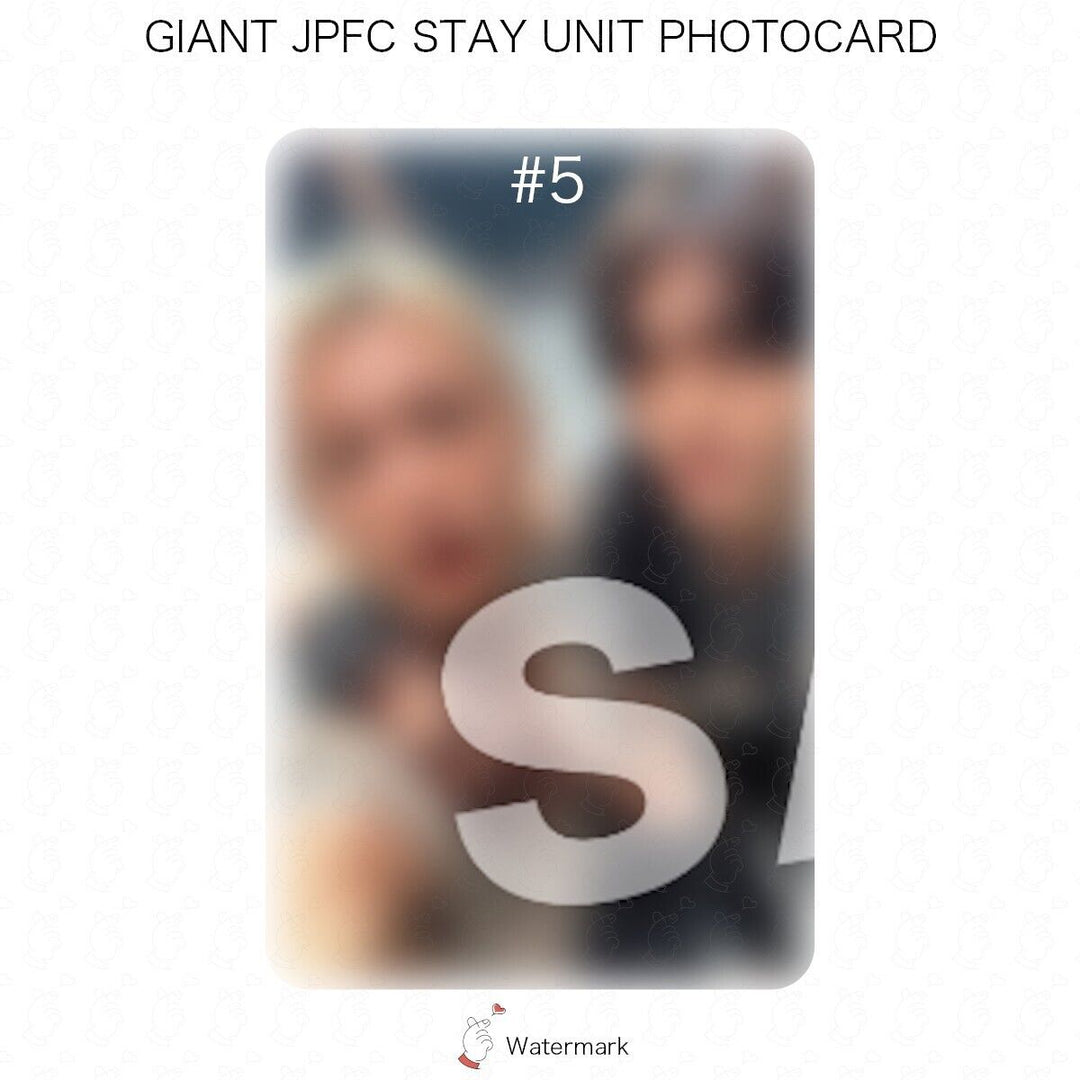 STRAY KIDS GIANT JAPAN 2ND FULL ALBUM UNIT POB PHOTOCARD STAY FC BENEFIT