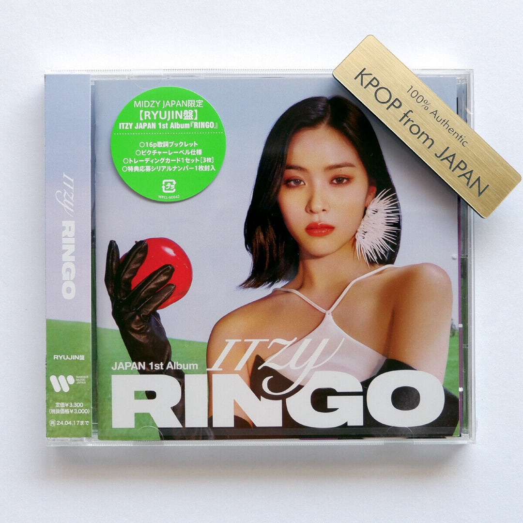 Unopened ITZY RINGO MIDZY JAPAN ver. Yeji Yuna Lia Ryujin Chaeryeong ALBUM