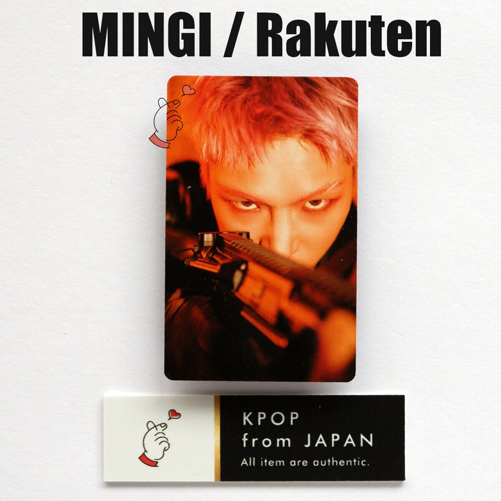 MINGI ATEEZ THE WORLD EP.2:OUTLAW POB Tarjeta fotográfica del sorteo Rakuten UMS Japón 