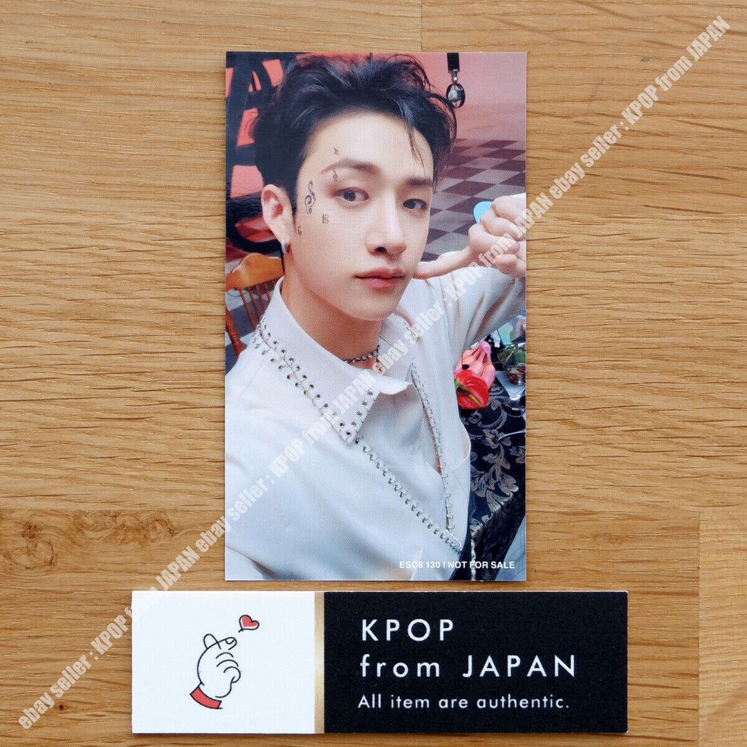 Bang Chan Stray Kids THE SOUND Official Photocard JAPAN POB FC Photo card Fan