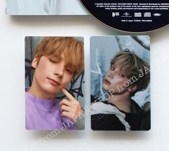 HUENINGKAI TXT JAPAN CHIKAI Weverse CD + Official Photocard set / POB SOLO