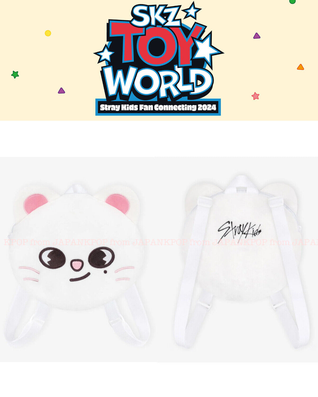 PRE Stray Kids Japan Fan Connecting 2024 "SKZ TOY WORLD" OFFICIAL GOODS