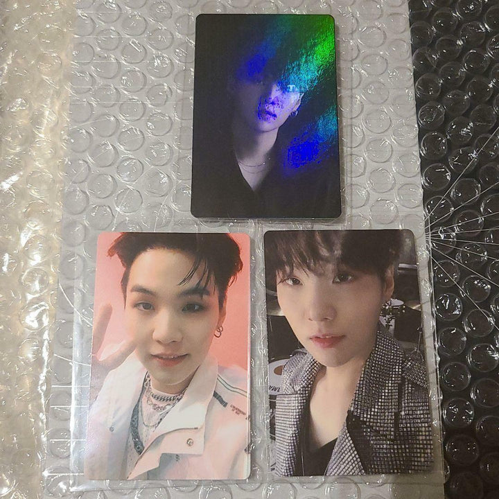 BTS SUGA CLUE ROUTE HOLOGRAM MAP OF THE SOUL MOS ONE CONCEPT BOOK Photo card