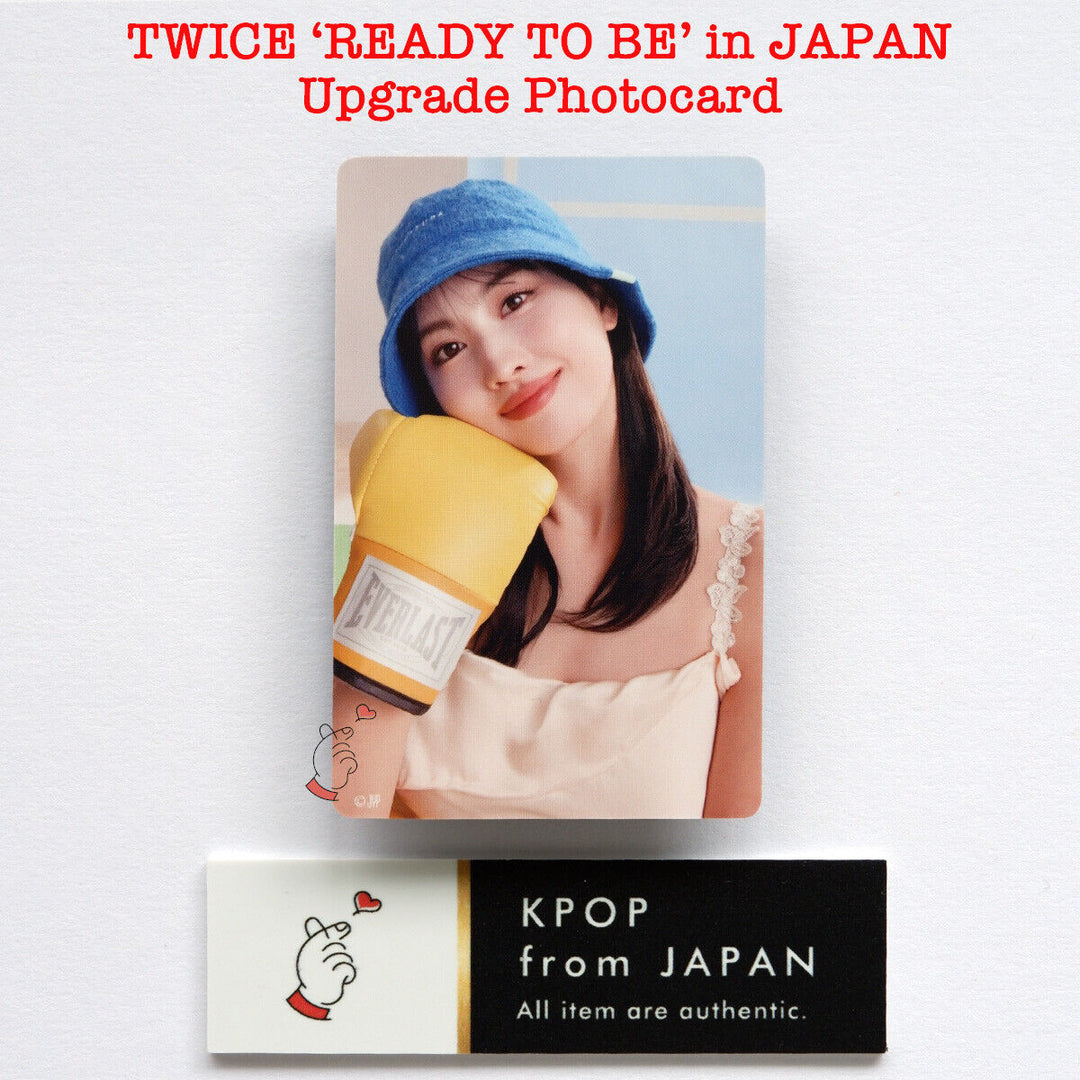 TWICE READY TO BE IN JAPAN Upgrade Benefit Photocard mina sana momo nayeon jihyo