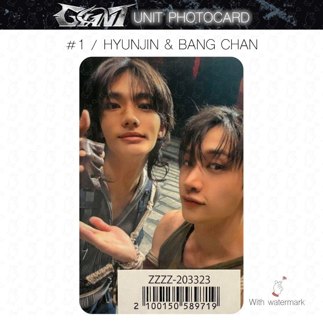 STRAY KIDS GIANT JAPAN 2ND FULL ALBUM UNIT POB PHOTOCARD STAY FC BENEFIT