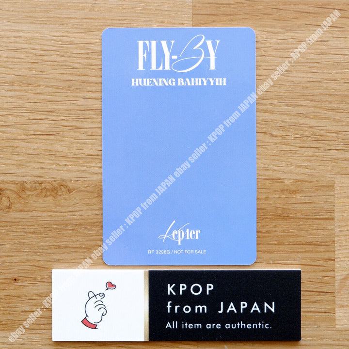 Bahiyyih Kep1er FLY BY Official Photocard Hologram Tower Records Kep1ian FC PC