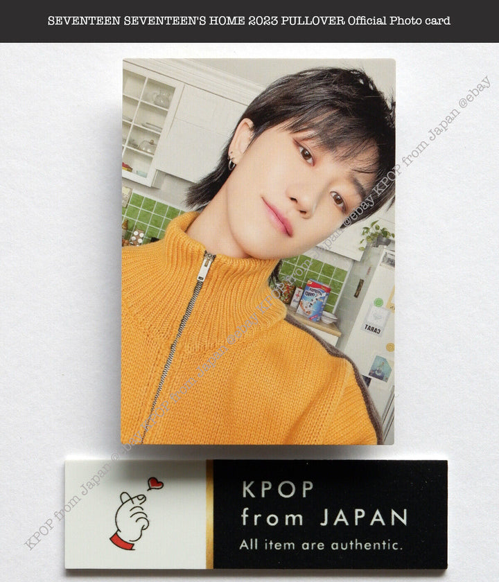 SEVENTEEN SEVENTEEN'S HOME 2023 PULLOVER Official Photocard MD Photocard